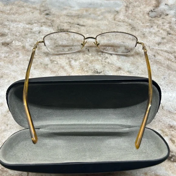 David Yurman Gold Women's Glasses - Picture 4 of 4
